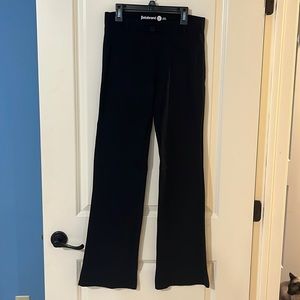 Betabrand Pants Small Straight Leg Black Dress Yoga Womens